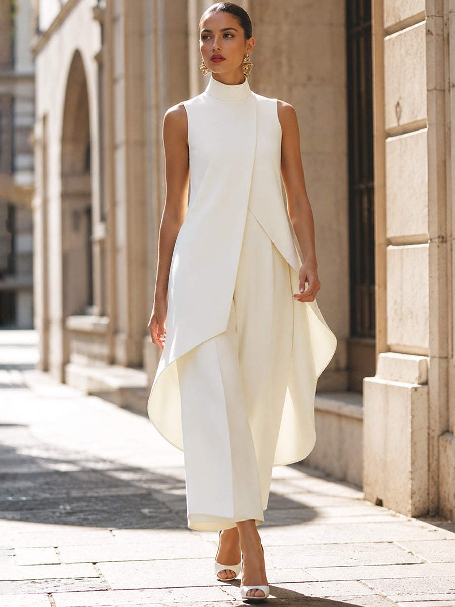 Martina | Eleganter langer Fall-Mono