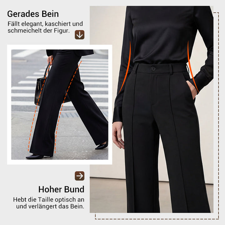Mirella | Damen Anzughose mit hoher Taille (1 kaufen, 1 GRATIS dazu)