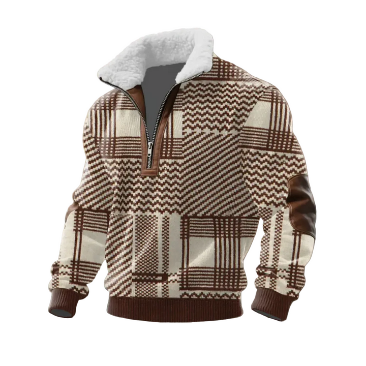 Tobias | ThermoSoft | Fleecepullover mit Stehkragen