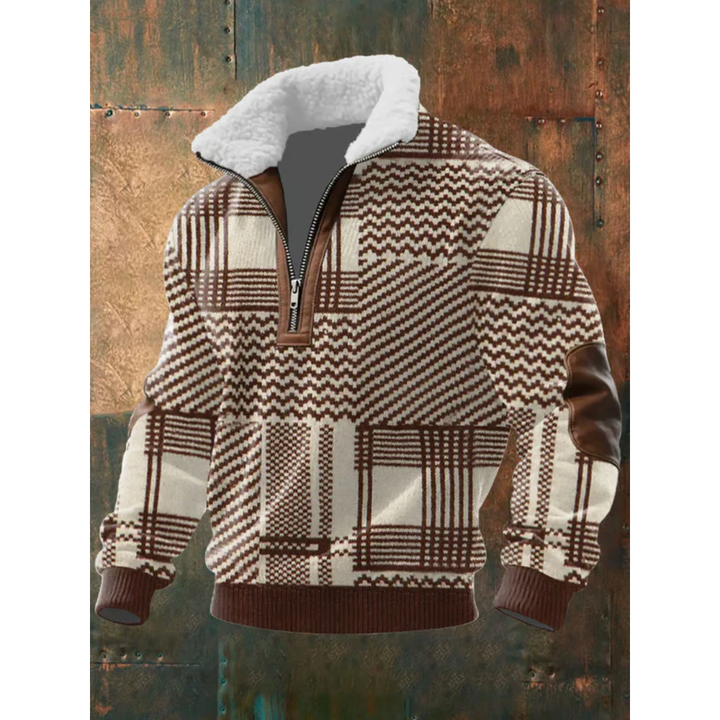 Tobias | ThermoSoft | Fleecepullover mit Stehkragen