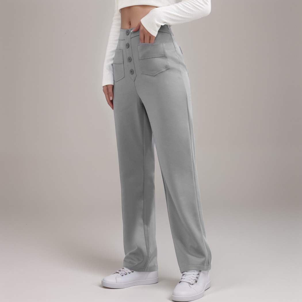 Selina | Elastische Hose mit hoher Taille