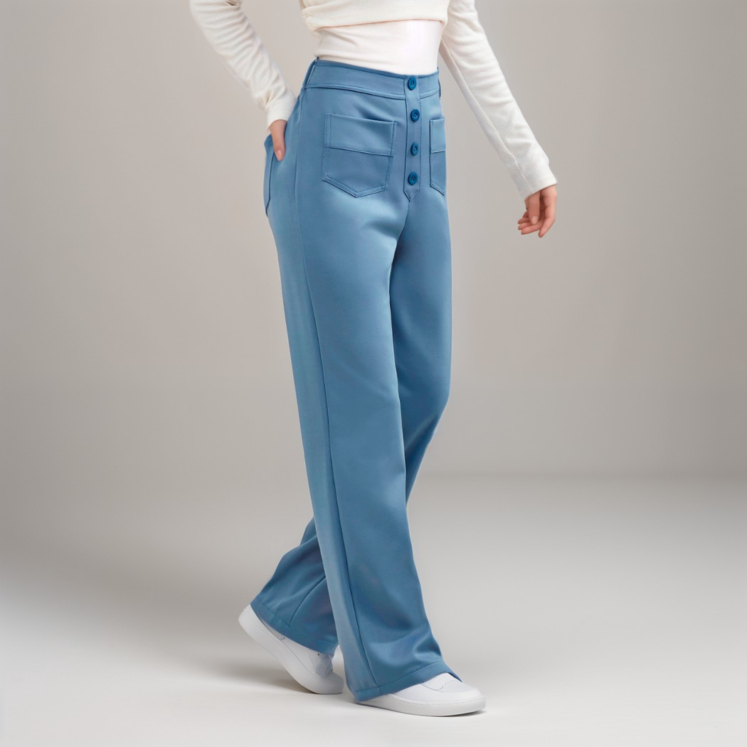 Selina | Elastische Hose mit hoher Taille
