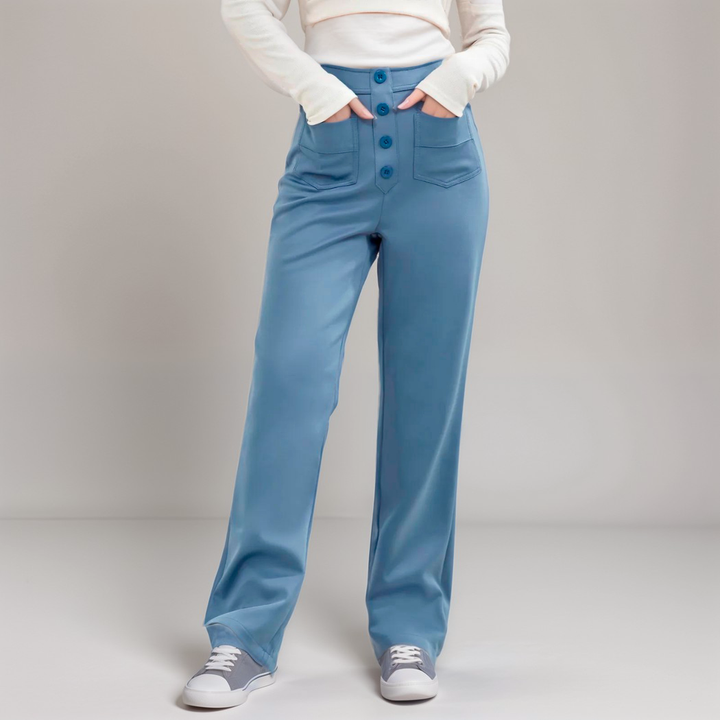 Selina | Elastische Hose mit hoher Taille