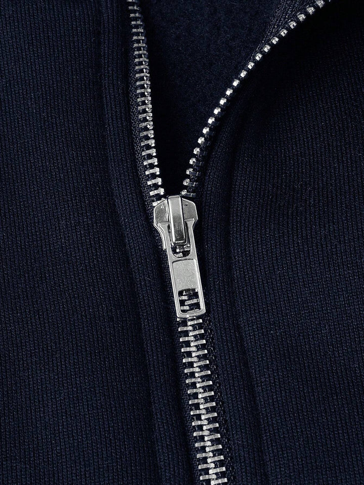 Benno | Half-Zip Pullover mit weichem Innenfutter