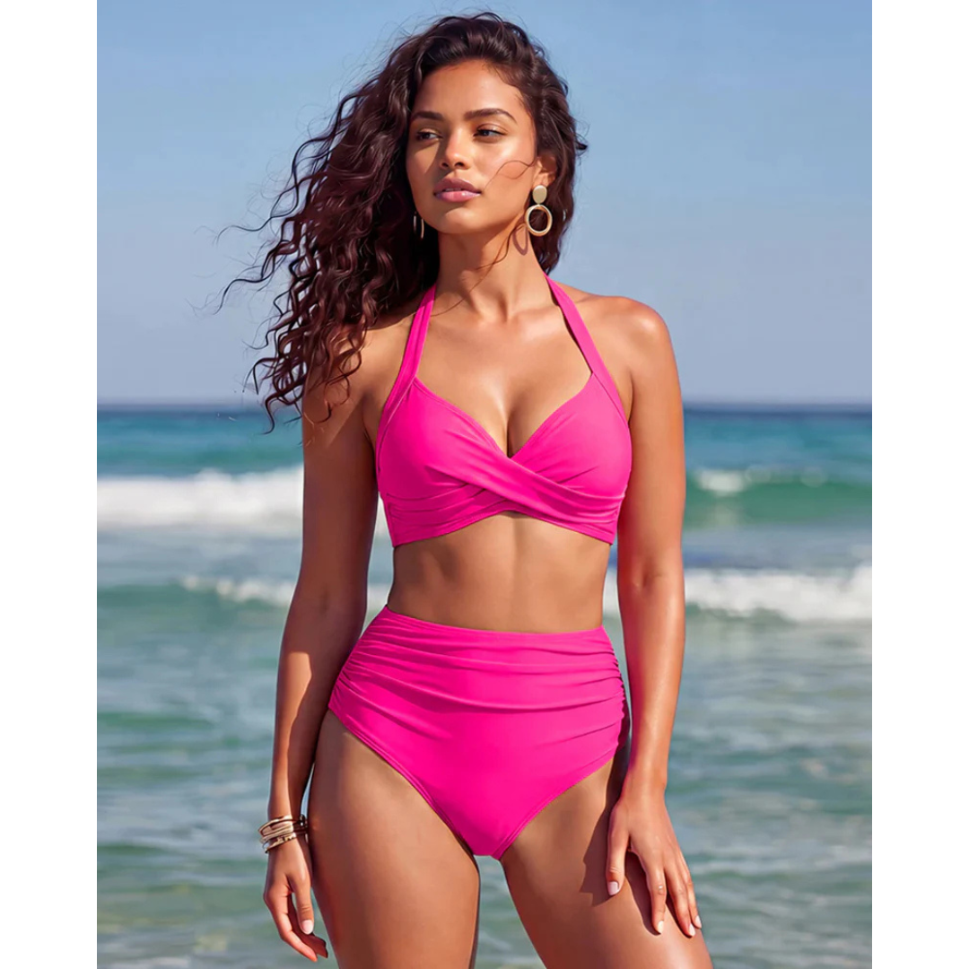 Sabine | 2-in-1 Hoch Taillierter Tummy Control Bikini