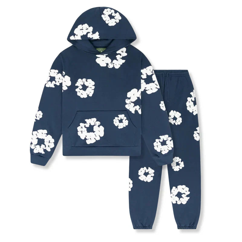 Niklas | Flower Tears Trainingsanzug – Hoodie + Jogger