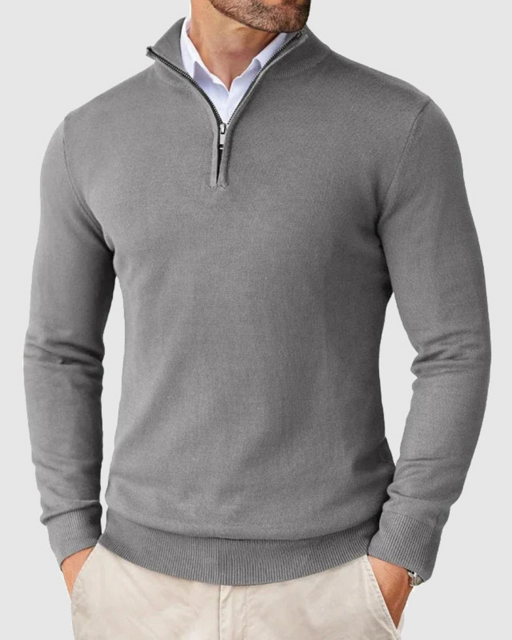 Romeo | Strickpullover mit Reißverschluss