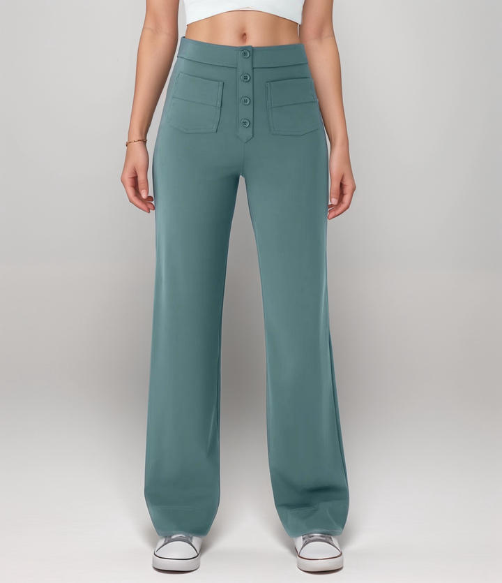 Selina | Elastische Hose mit hoher Taille