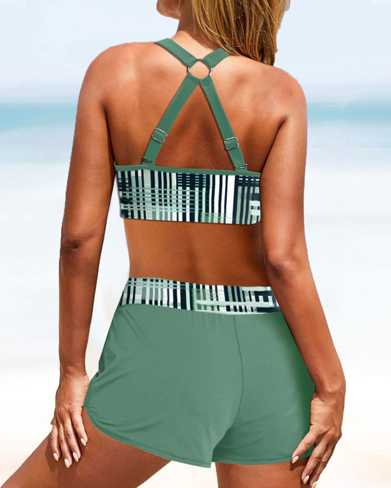 Marlene | Hochtailliertes Ripp-Bikini