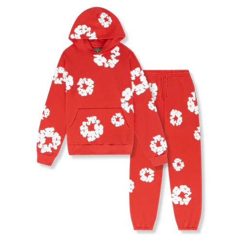 Niklas | Flower Tears Trainingsanzug – Hoodie + Jogger