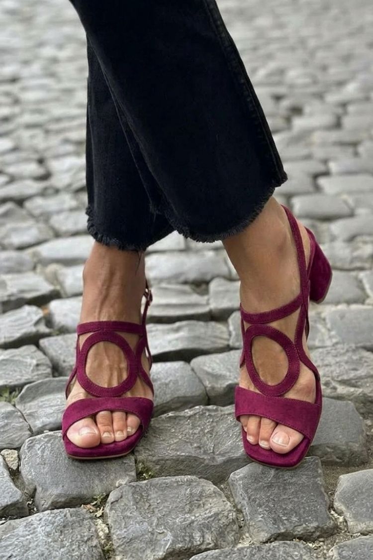 Farbenfrohe Sommer-Sandalen Valentina Vivace