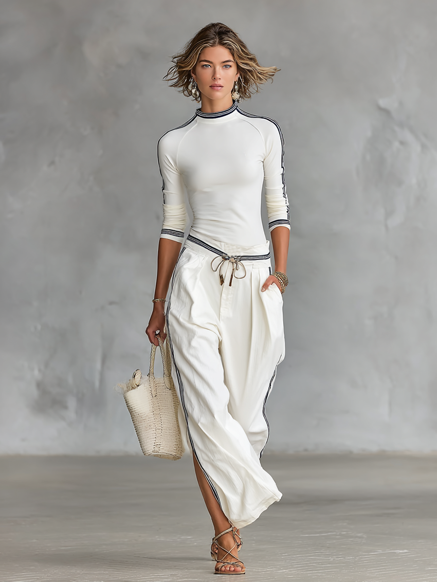 Ilse | Sport Set Weite Hose Kordel