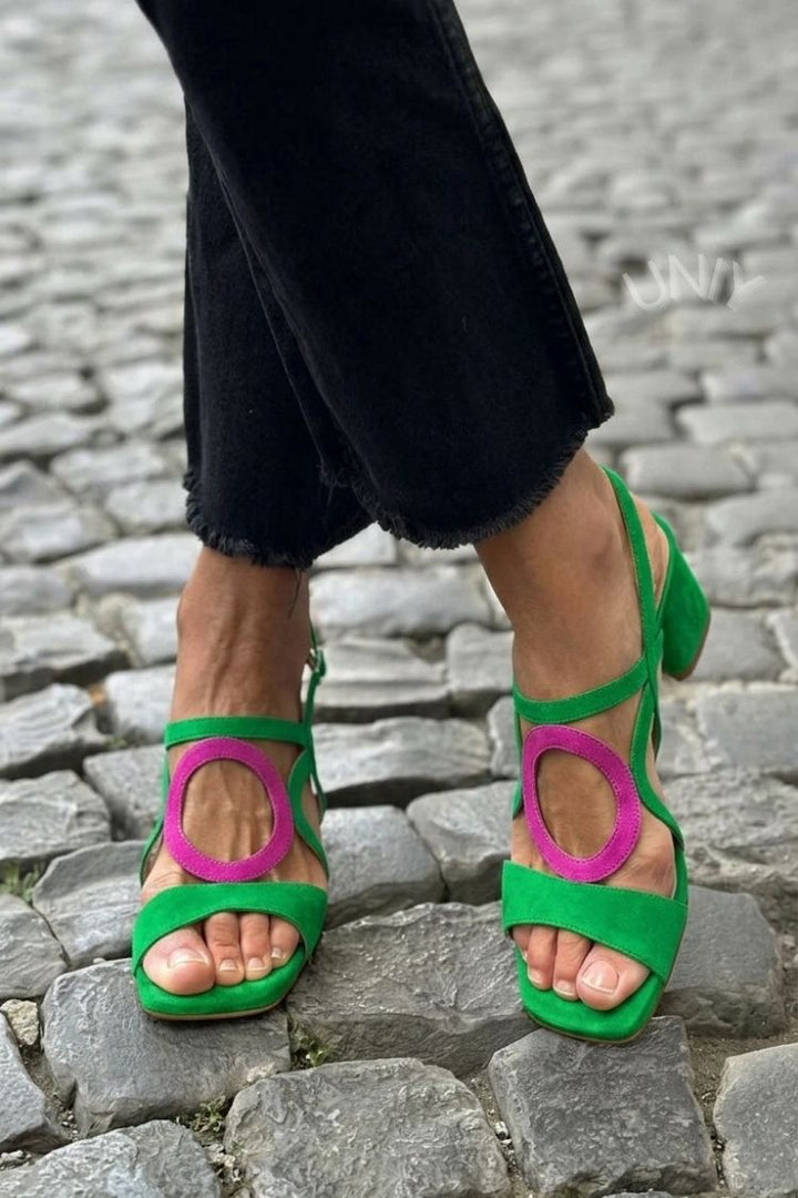 Farbenfrohe Sommer-Sandalen Valentina Vivace