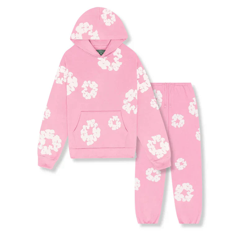 Niklas | Flower Tears Trainingsanzug – Hoodie + Jogger
