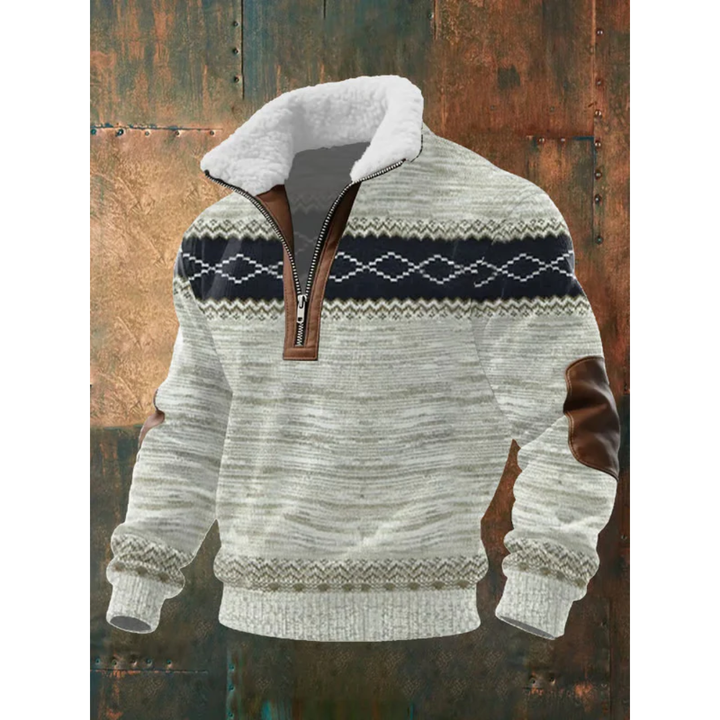 Tobias | ThermoSoft | Fleecepullover mit Stehkragen