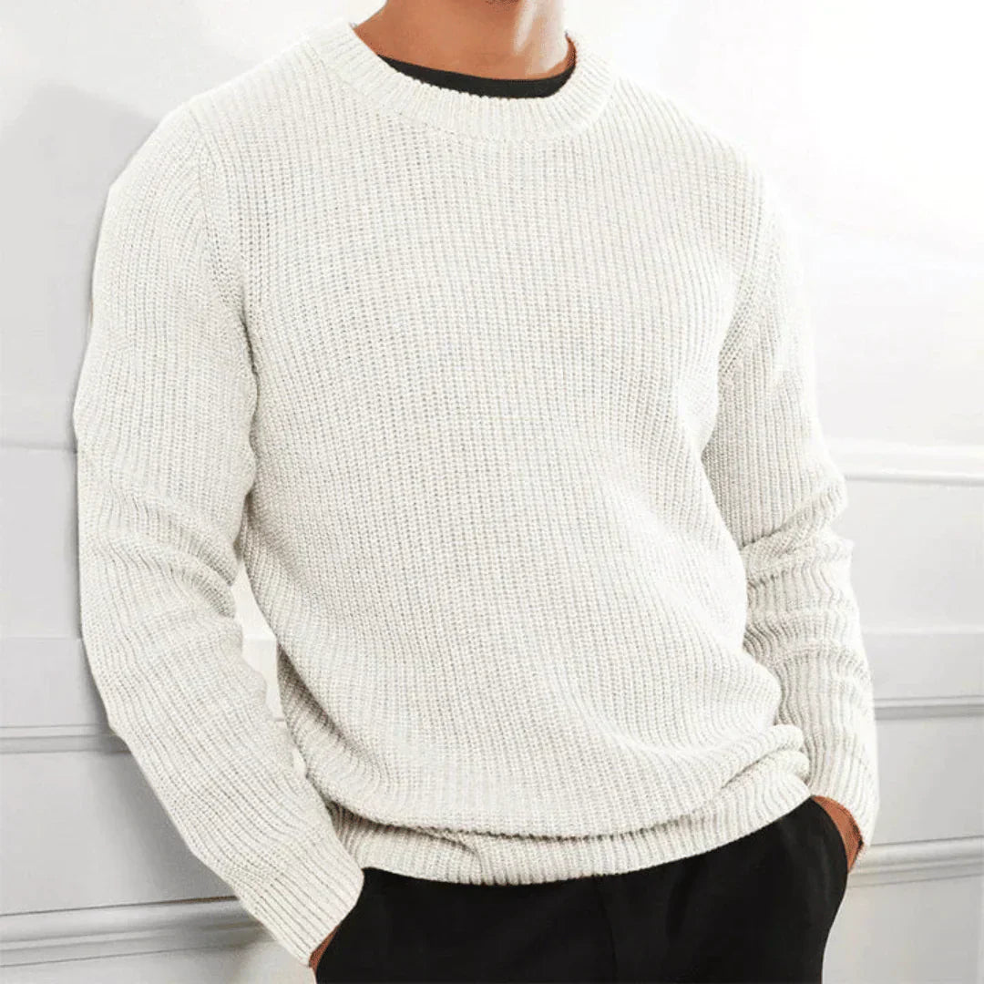 Bastian | Stylischer Pullover mit Rundhalsausschnitt für Herren