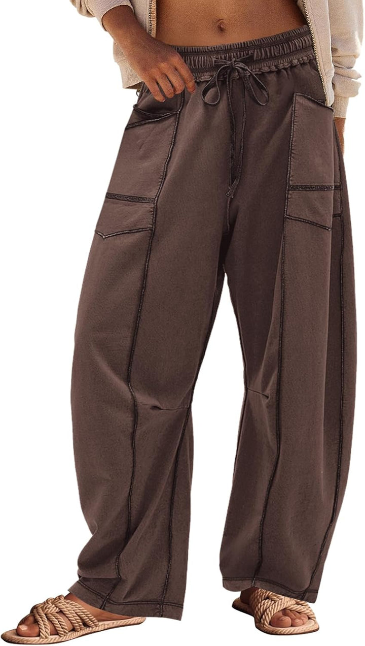 Josephine | Barrel-Pants – Weite Sommer-Loungehose für jeden Moment
