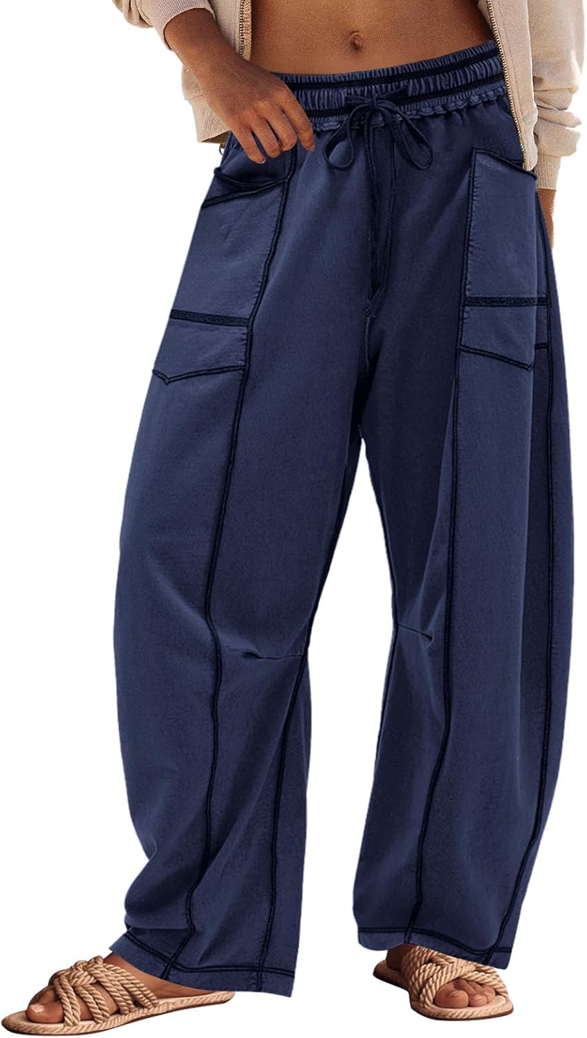 Josephine | Barrel-Pants – Weite Sommer-Loungehose für jeden Moment