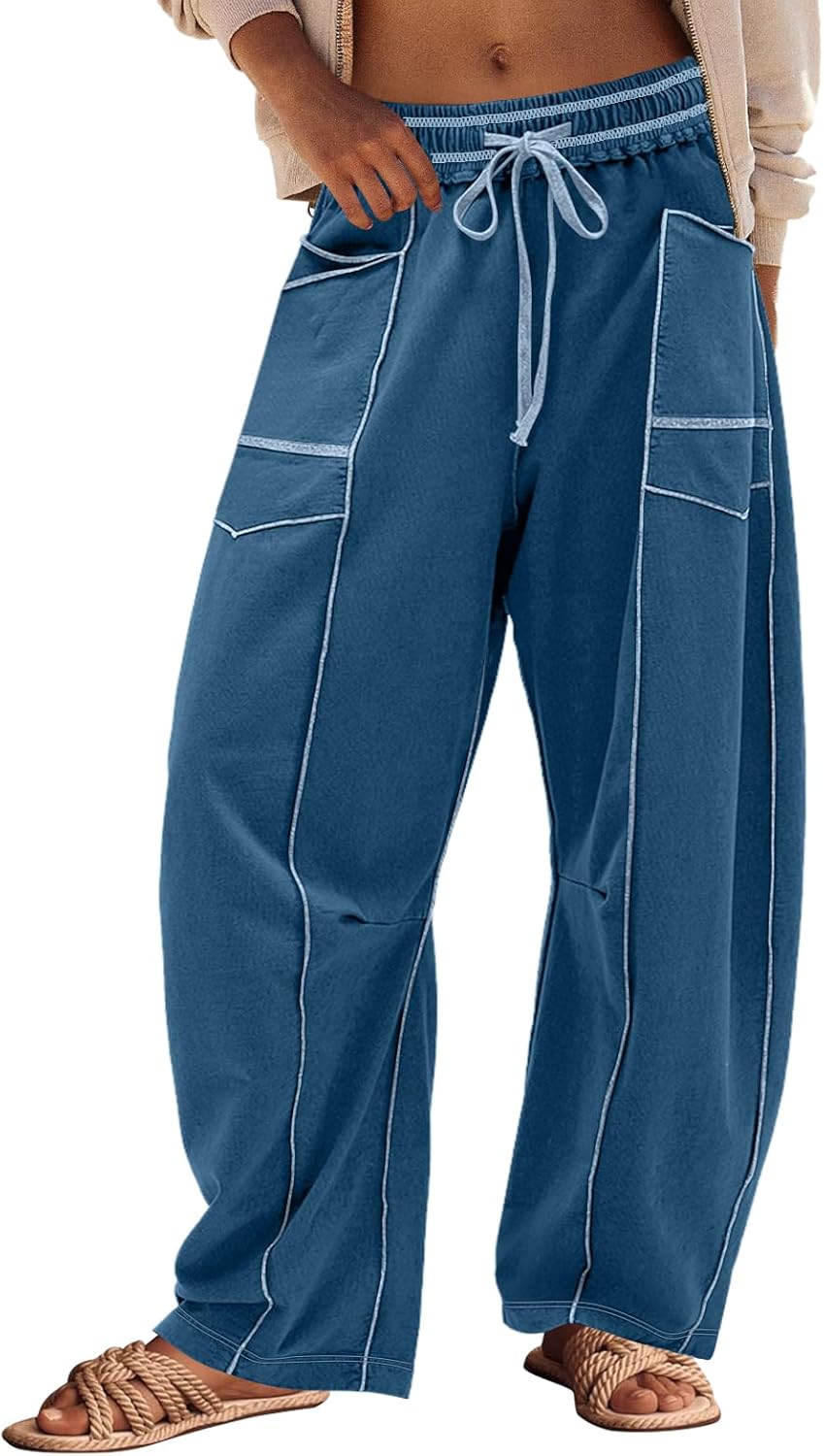 Josephine | Barrel-Pants – Weite Sommer-Loungehose für jeden Moment