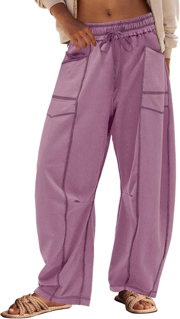 Josephine | Barrel-Pants – Weite Sommer-Loungehose für jeden Moment