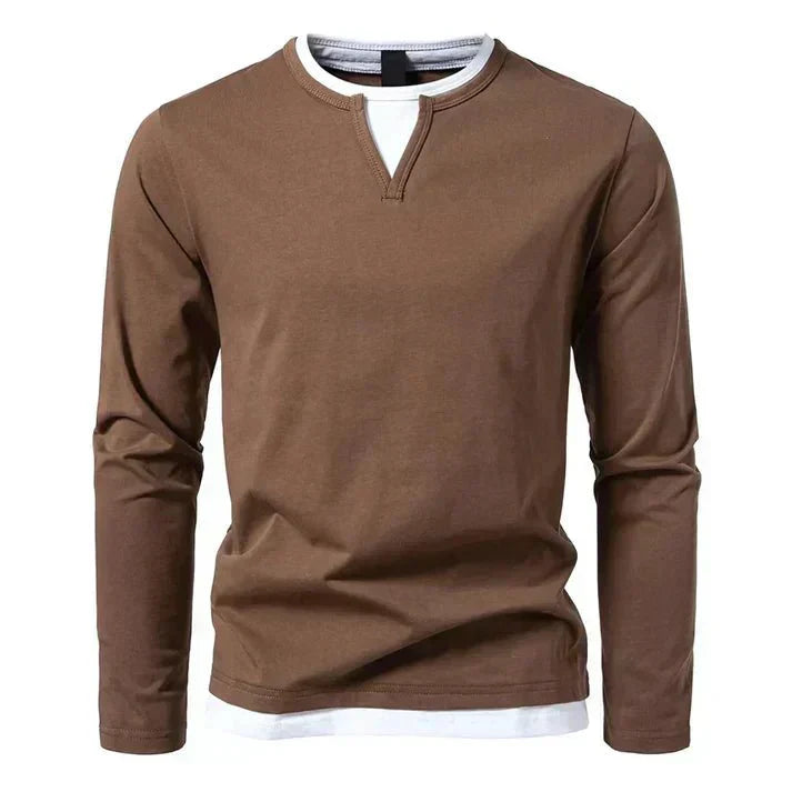 Alwin 1 Premium Longsleeve | Gekämmte Baumwolle