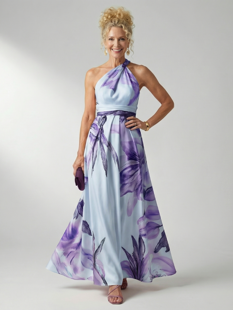 Amiel | Leichtes Floral-Maxikleid