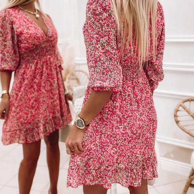 Keely | Elegantes florales Kleid