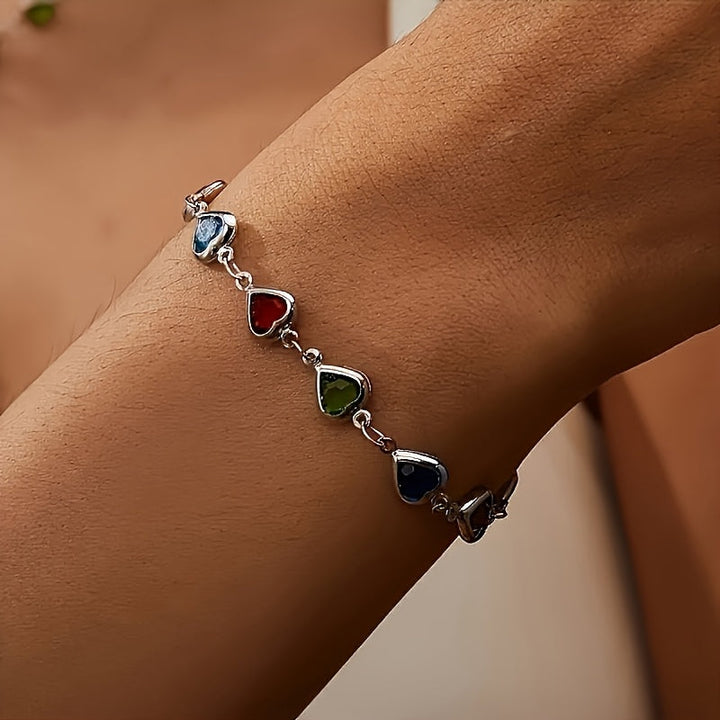 Einzigartiges herzförmiges Armband