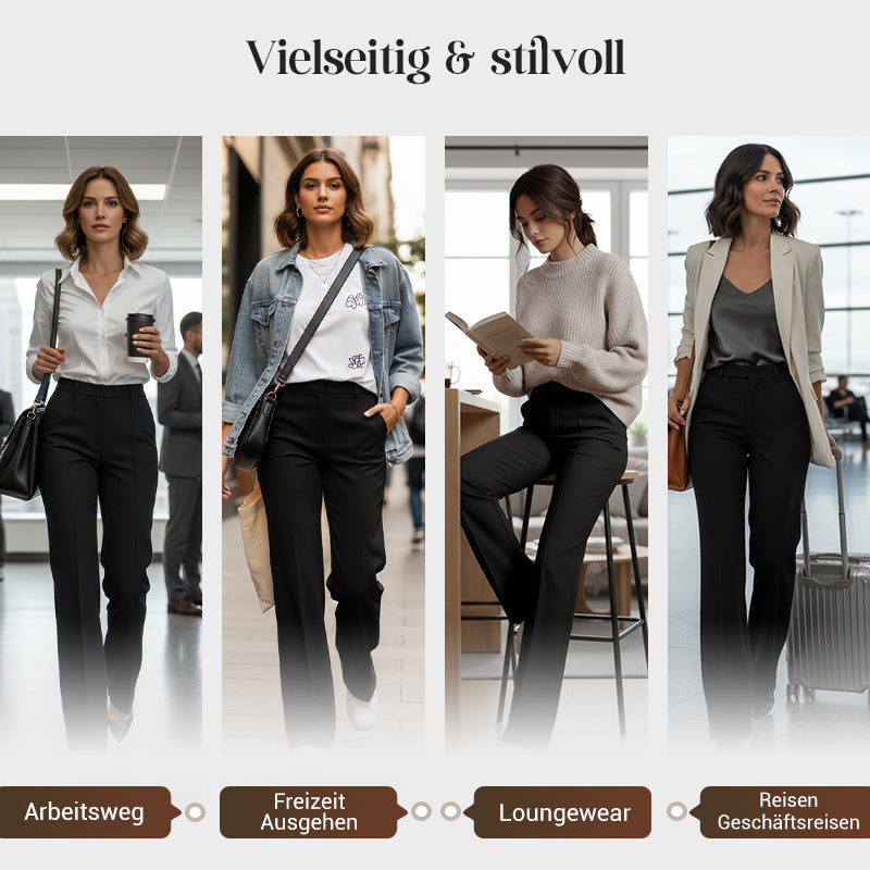 Mirella | Damen Anzughose mit hoher Taille (1 kaufen, 1 GRATIS dazu)