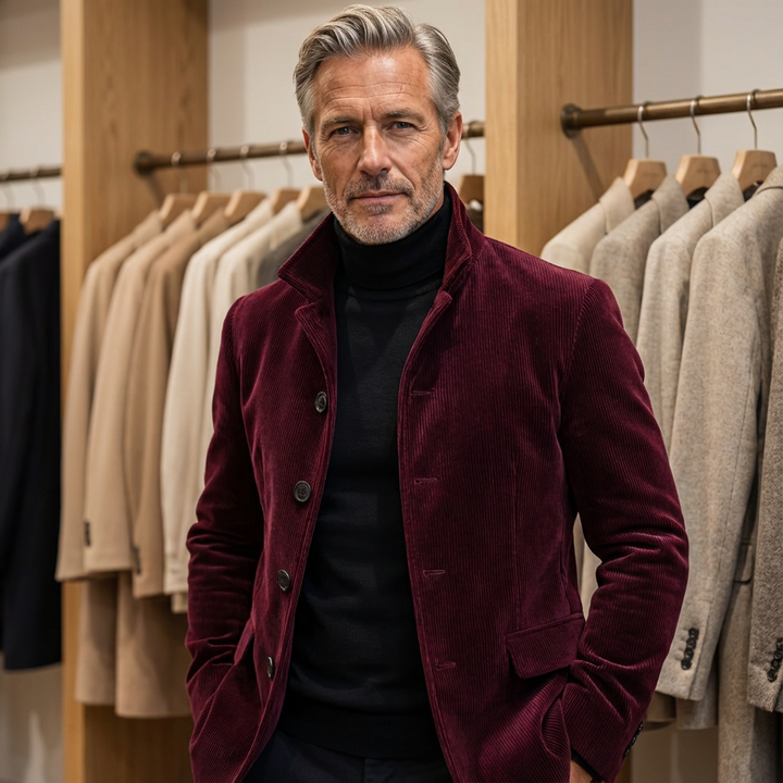 Carter | Elegante Herrenjacke mit Vintage-Charakter