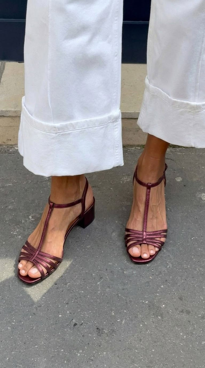 Allexandra Sandalen mit Blockabsatz