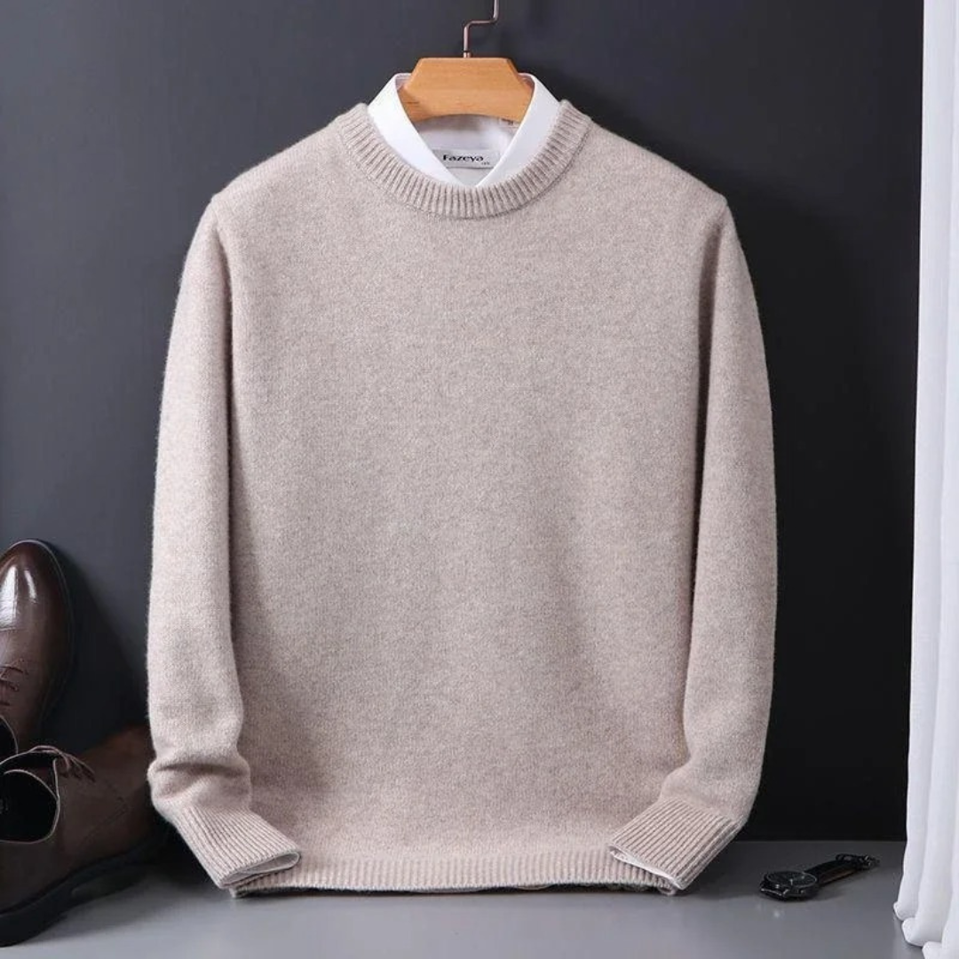 Emil | Komfortabler Rundhalspullover im modernen Look