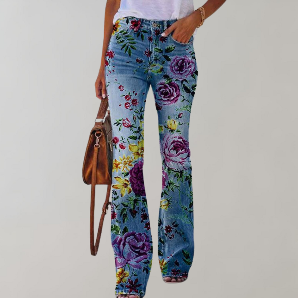 Henrietta | Jeans mit hoher Taille und Schlag