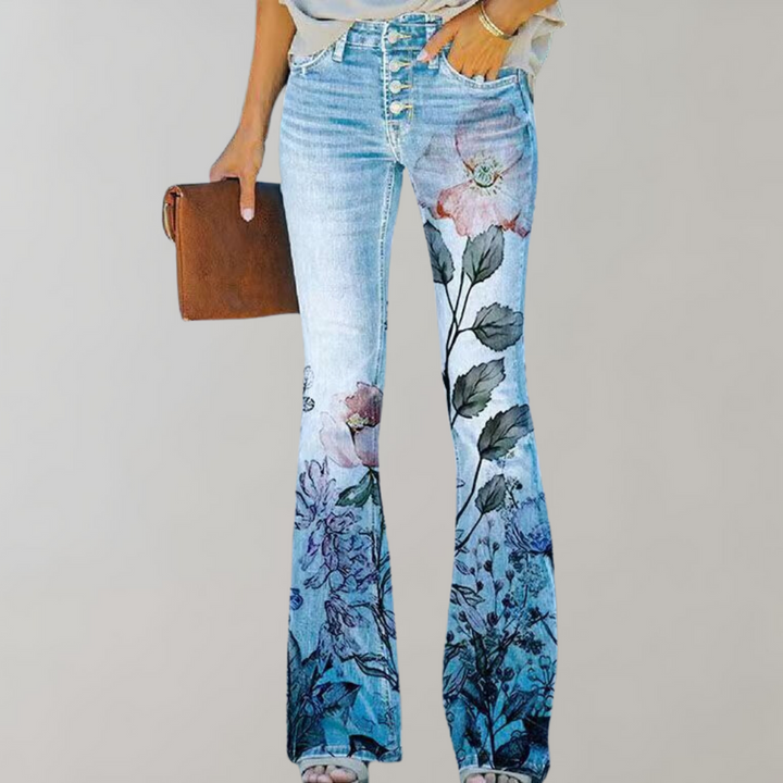 Henrietta | Jeans mit hoher Taille und Schlag
