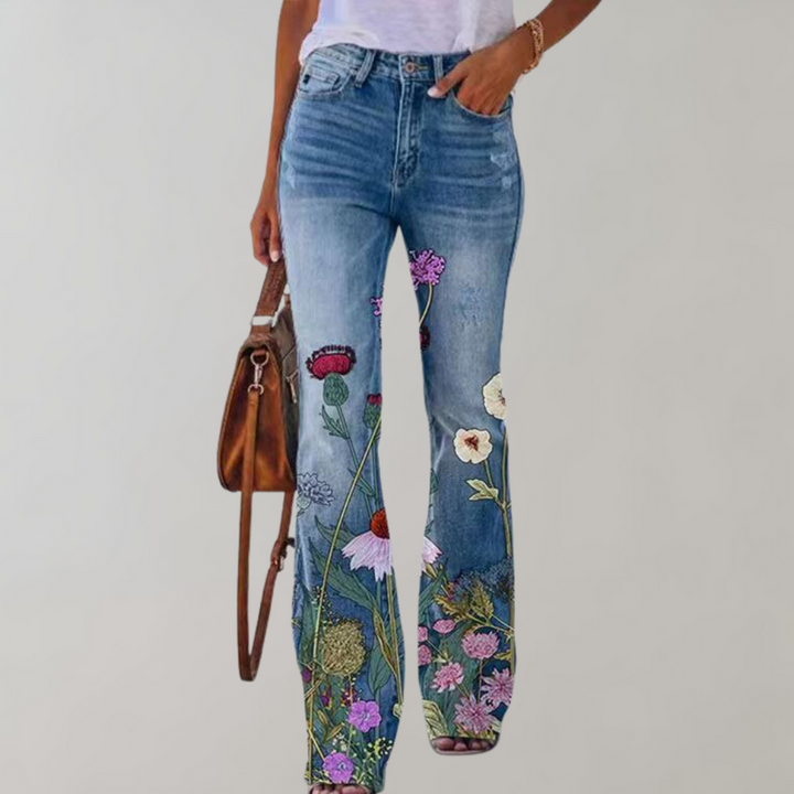 Henrietta | Jeans mit hoher Taille und Schlag