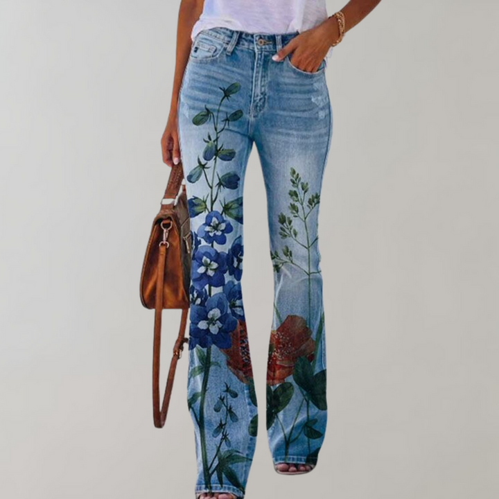 Henrietta | Jeans mit hoher Taille und Schlag