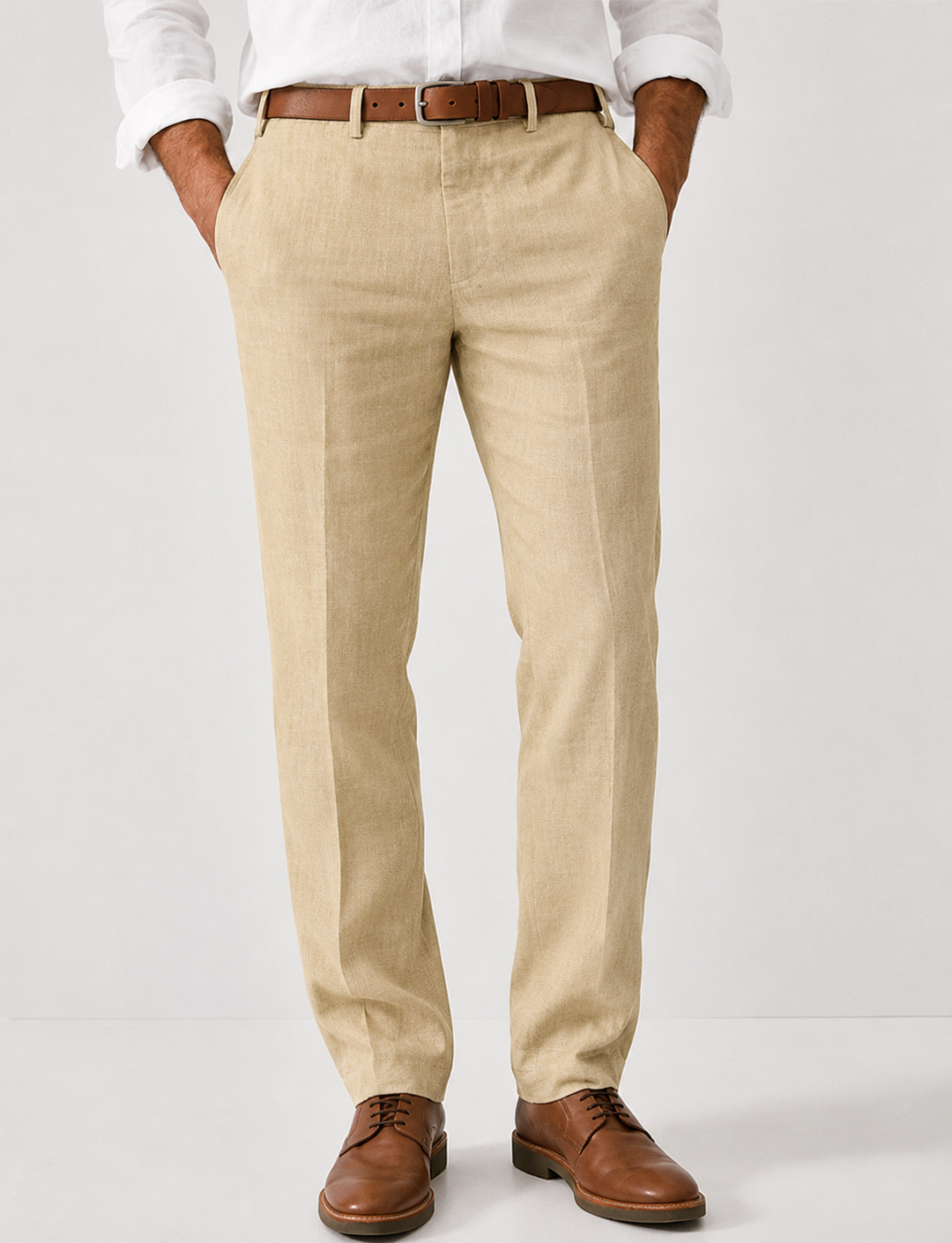 Jero | Elegante Freizeit-Hose für Herren in schmaler Passform