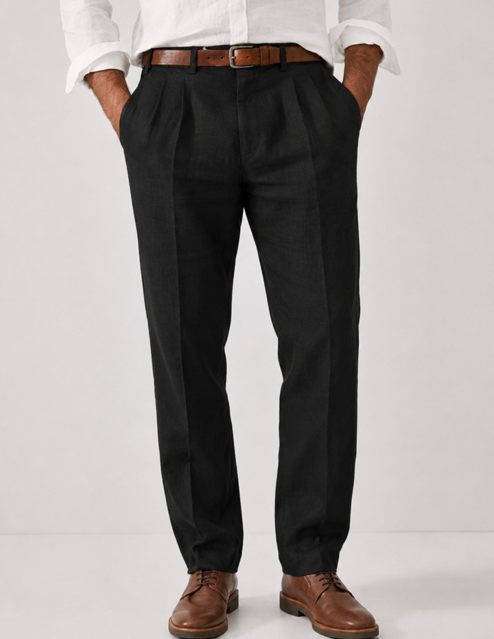 Jero | Elegante Freizeit-Hose für Herren in schmaler Passform