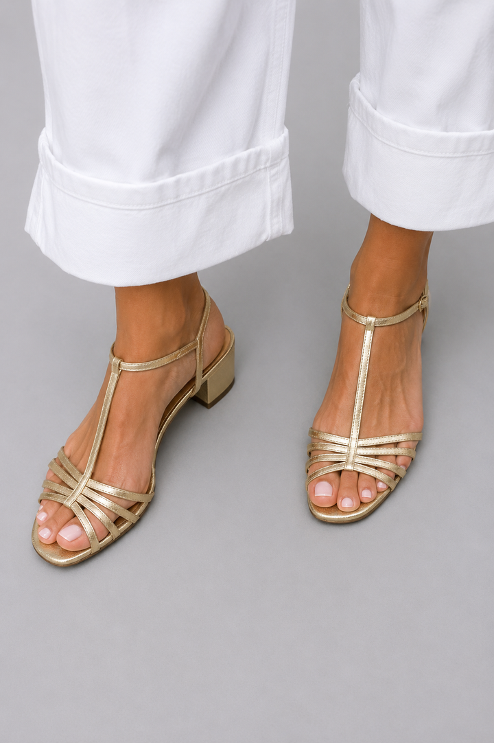 Allexandra Sandalen mit Blockabsatz