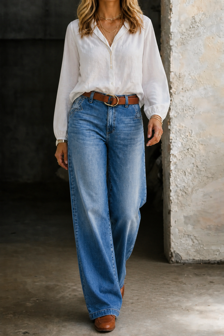 Madie | Vintage Hochtaillierte Jeans