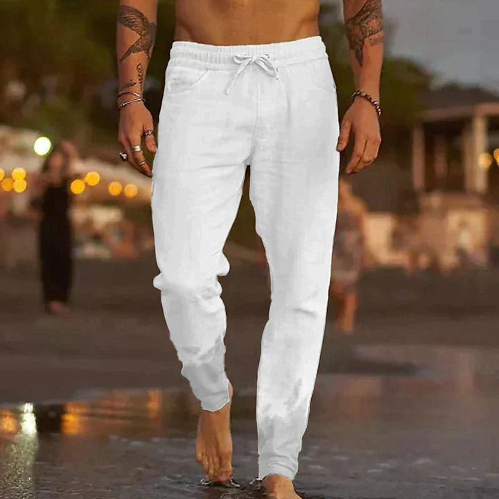Dominik | Baumwoll-Strandhose