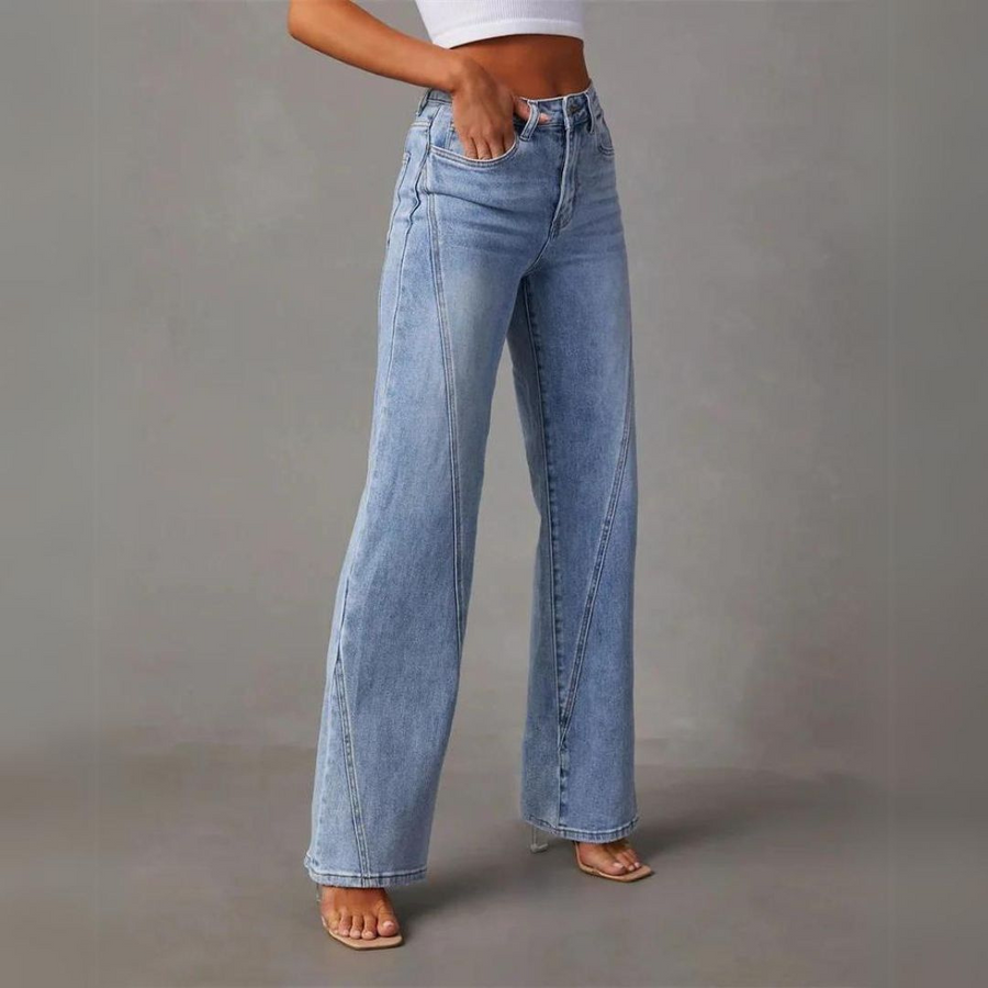 Rosalie | WEITE JEANS MIT HOHER TAILLE