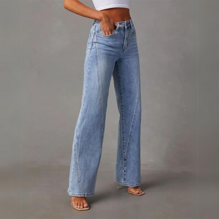 Rosalie | WEITE JEANS MIT HOHER TAILLE