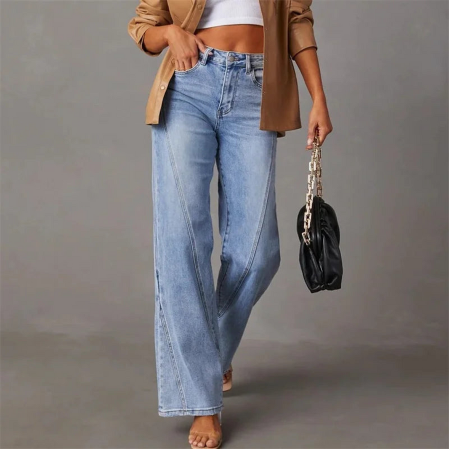 Rosalie | WEITE JEANS MIT HOHER TAILLE