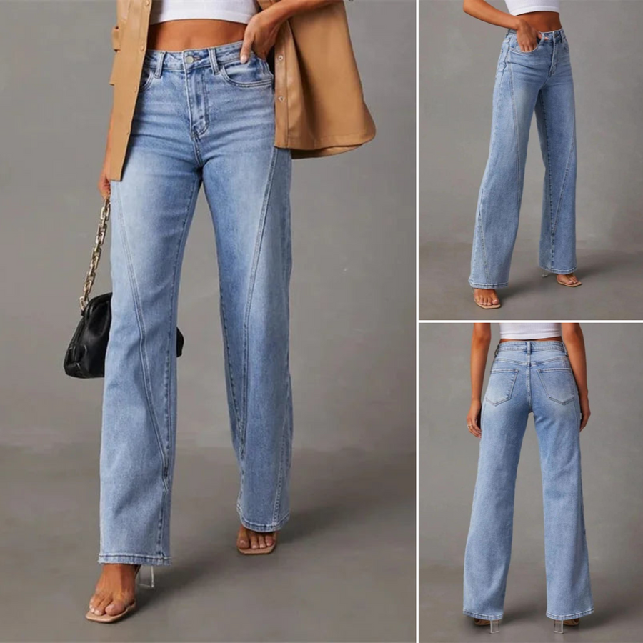 Rosalie | WEITE JEANS MIT HOHER TAILLE