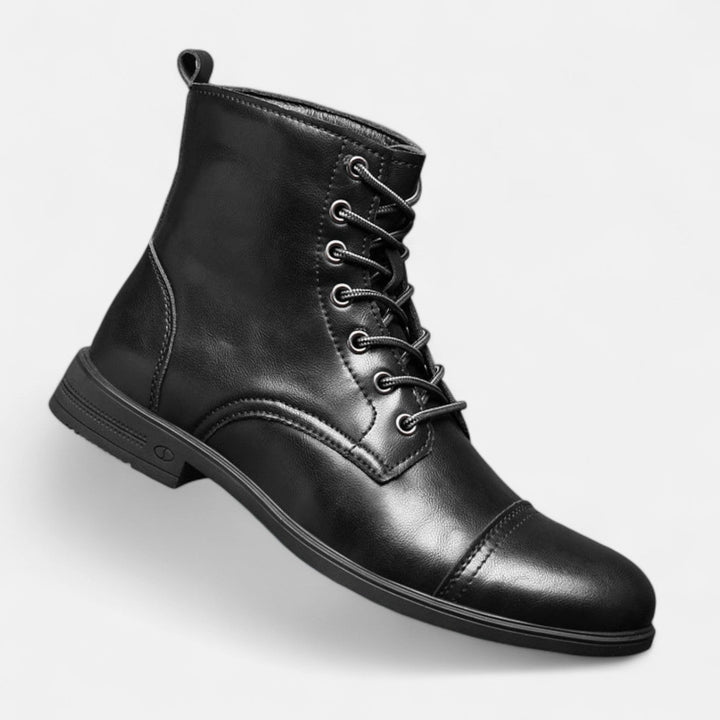 Martino | Stilvolle Herrenstiefel aus hochwertigem Kunstleder
