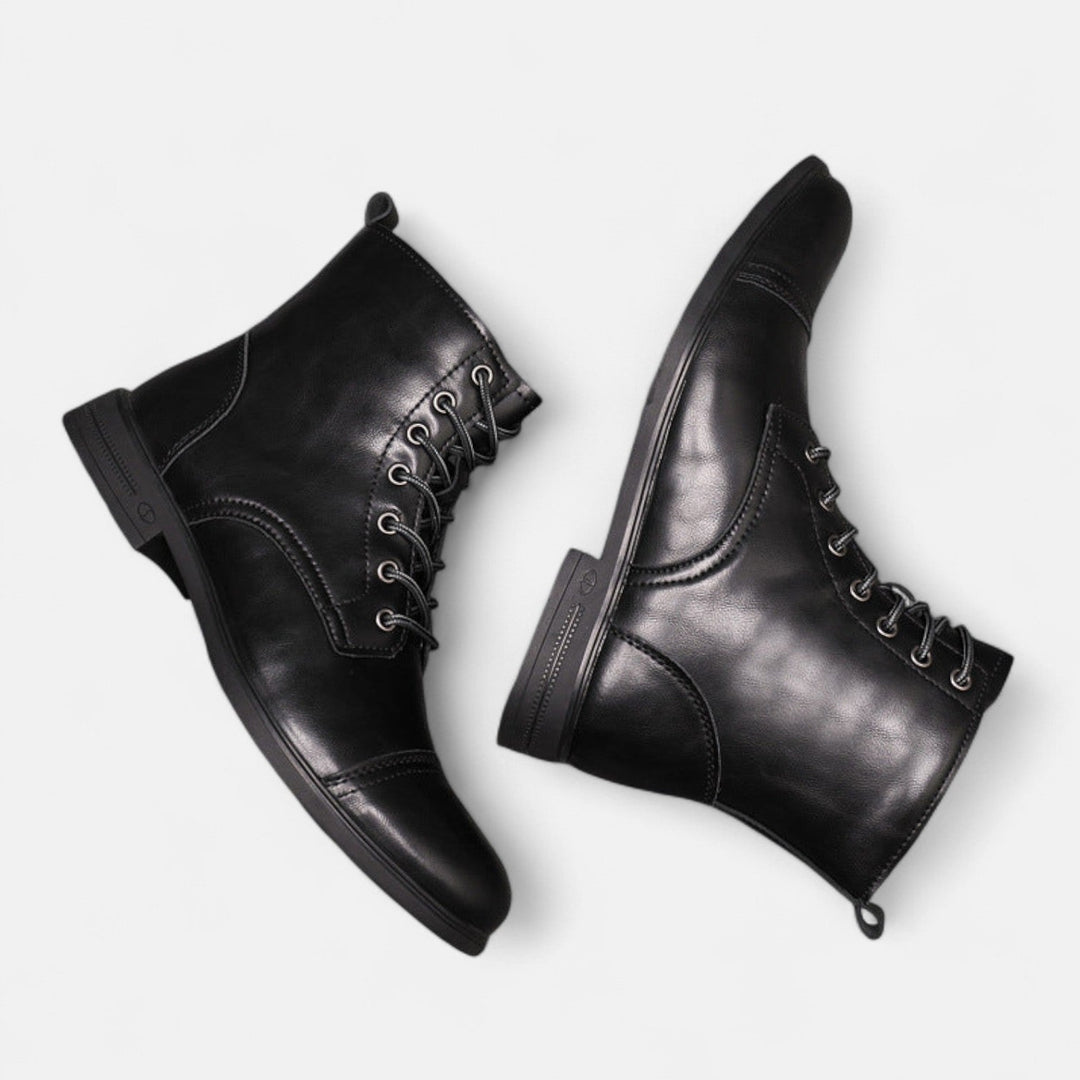 Martino | Stilvolle Herrenstiefel aus hochwertigem Kunstleder