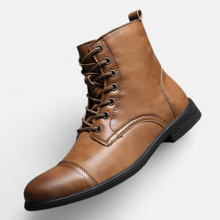 Martino | Stilvolle Herrenstiefel aus hochwertigem Kunstleder