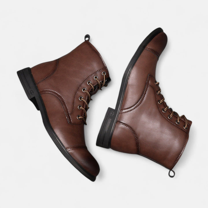 Martino | Stilvolle Herrenstiefel aus hochwertigem Kunstleder