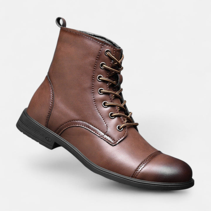 Martino | Stilvolle Herrenstiefel aus hochwertigem Kunstleder